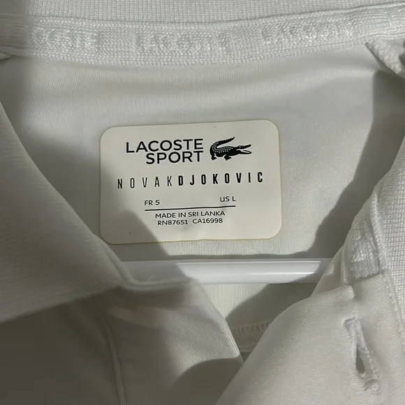 Lacoste Tennis Novak Djokovic Polo - Picture 2 of 5